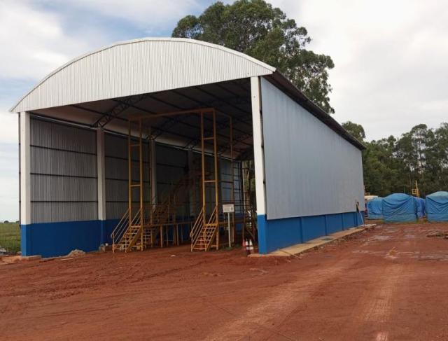 Galpão Enlonamento 12,00 x 30,00 Fazenda Água Quente ( Amaggi )
